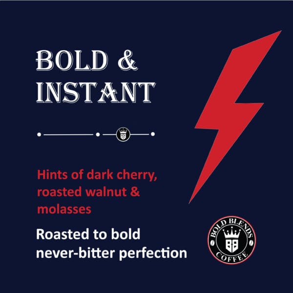 cafe blend instant coffee 100% arabica - bold blends coffee