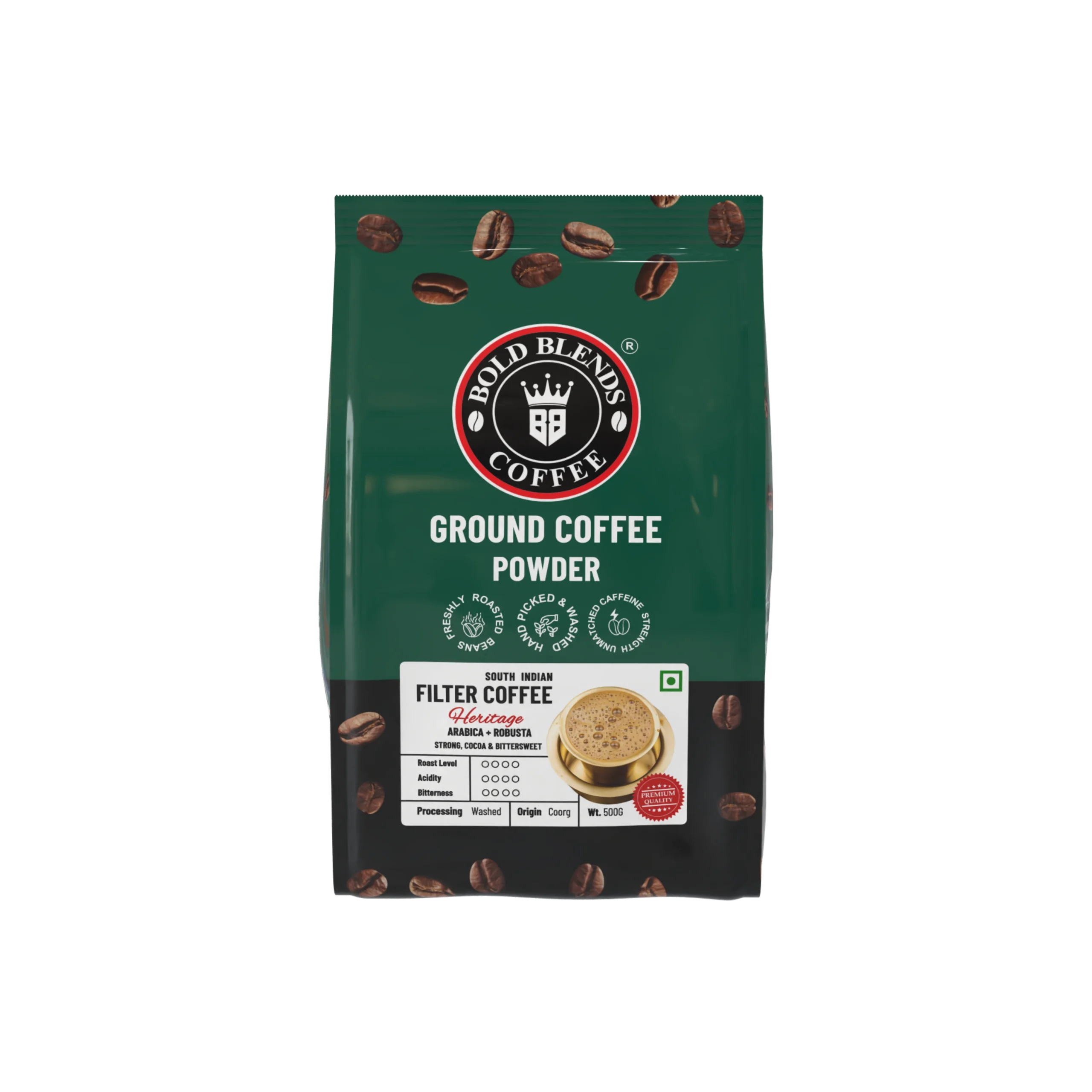 South Indian (Heritage) I Filter Coffee 80:20 Blend 500g