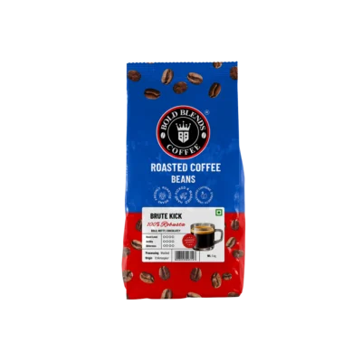 100% Robusta (Brute Kick) I Roasted Coffee Beans 1kg