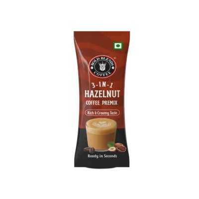 Hazelnut Premix Coffee Sachet