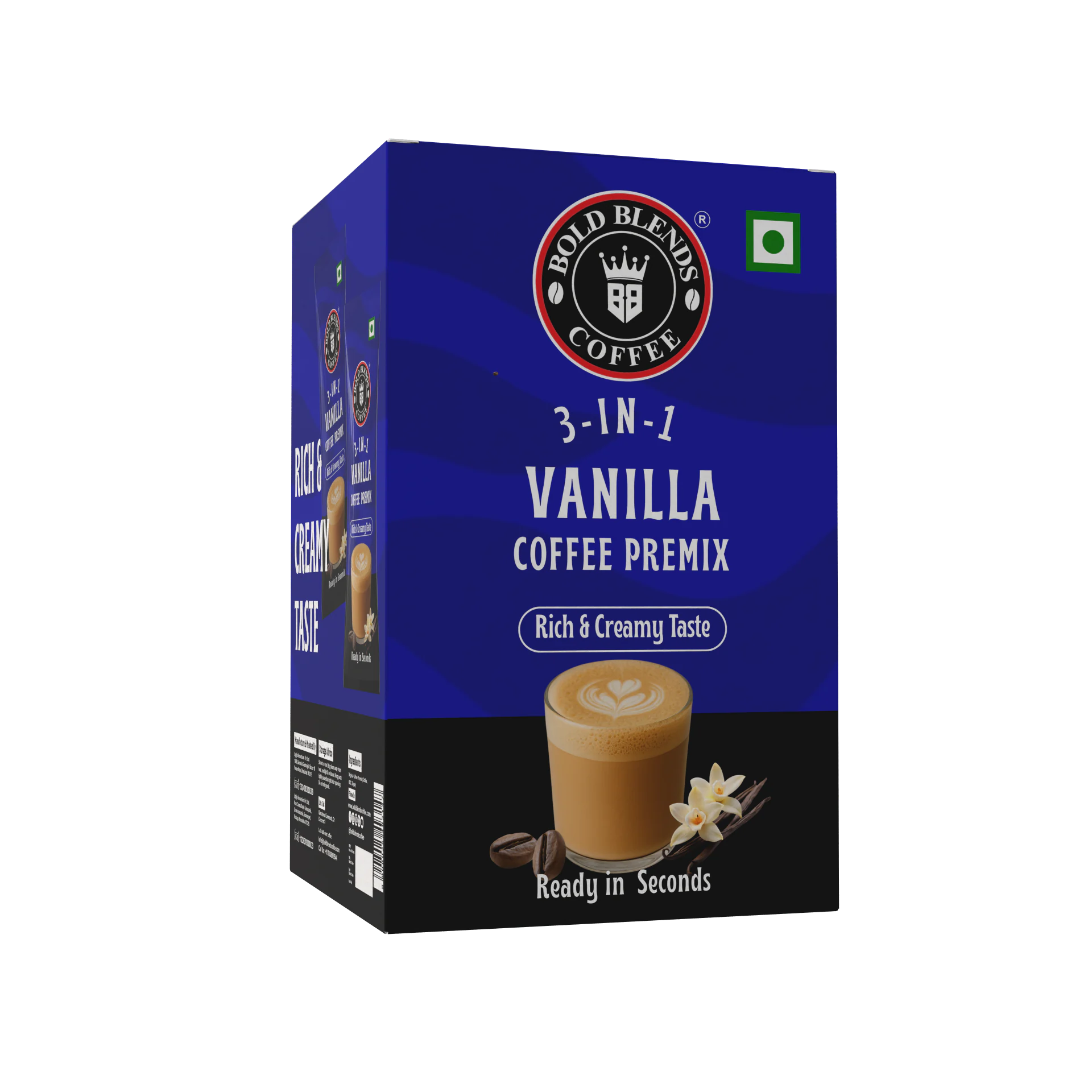 Vanilla Premix Coffee Sachet 3 Vanilla Premix Coffee Sachet - Image 3