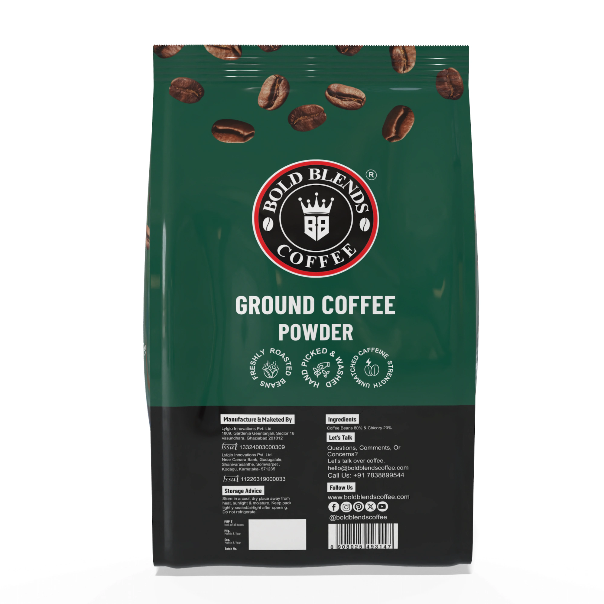 South Indian (Heritage) I Filter Coffee 80:20 Blend 500g - Image 3