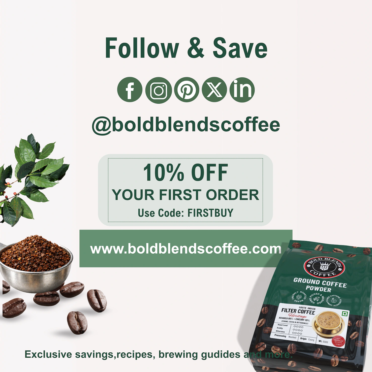 South Indian (Heritage) I Filter Coffee 80:20 Blend 500g - Image 8