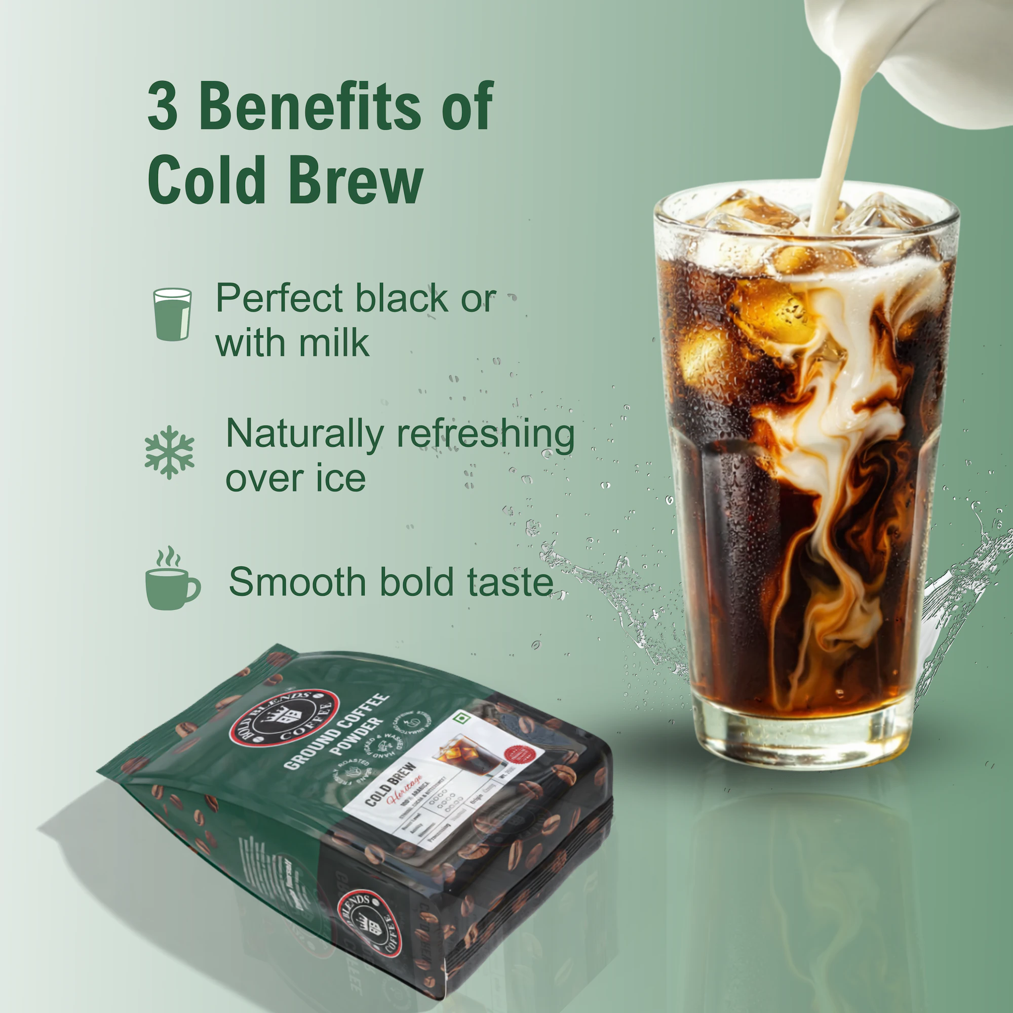 100% Arabica Cold Brew I Coffee Coarse Grind 500g - Image 3