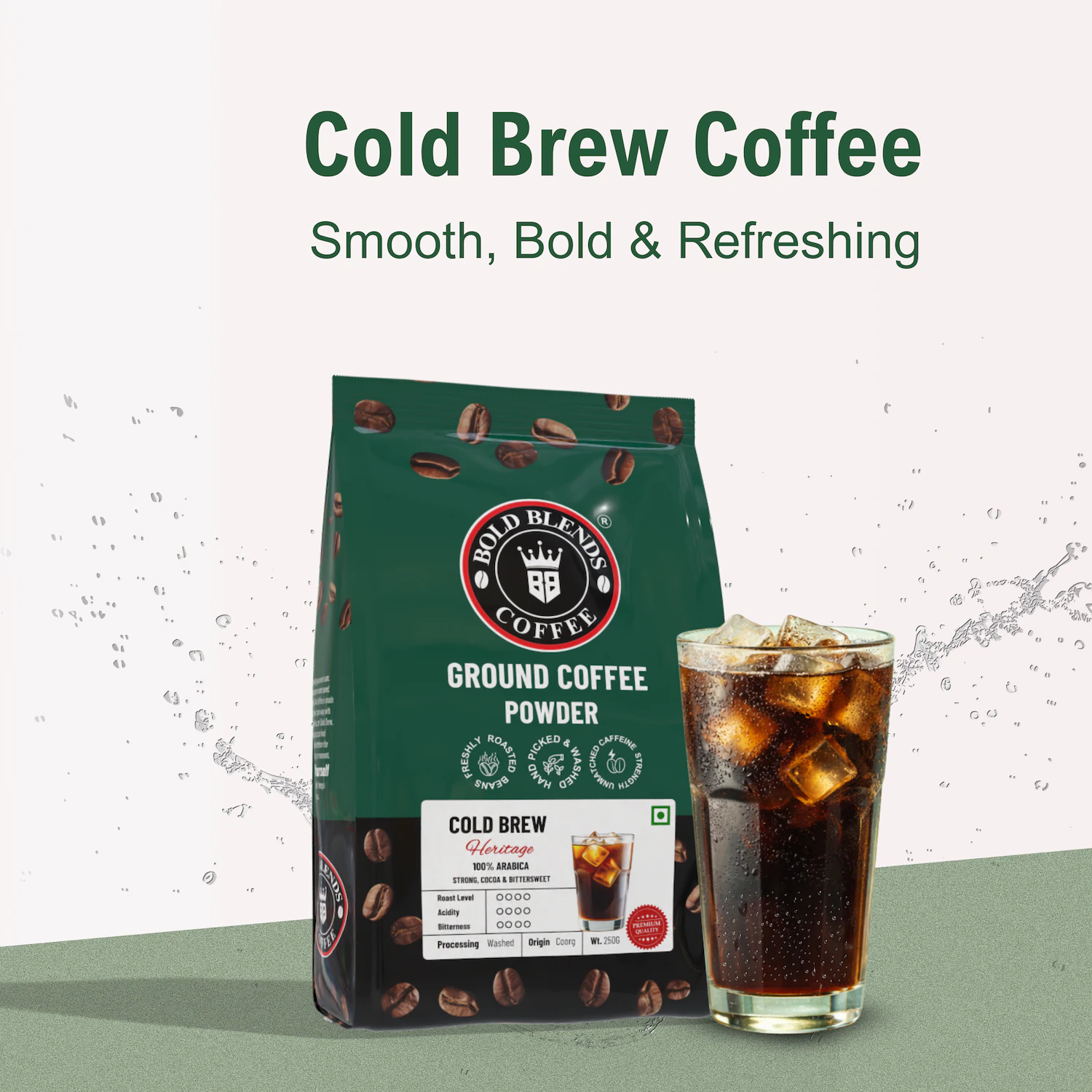 100% Arabica Cold Brew I Coffee Coarse Grind 500g - Image 10