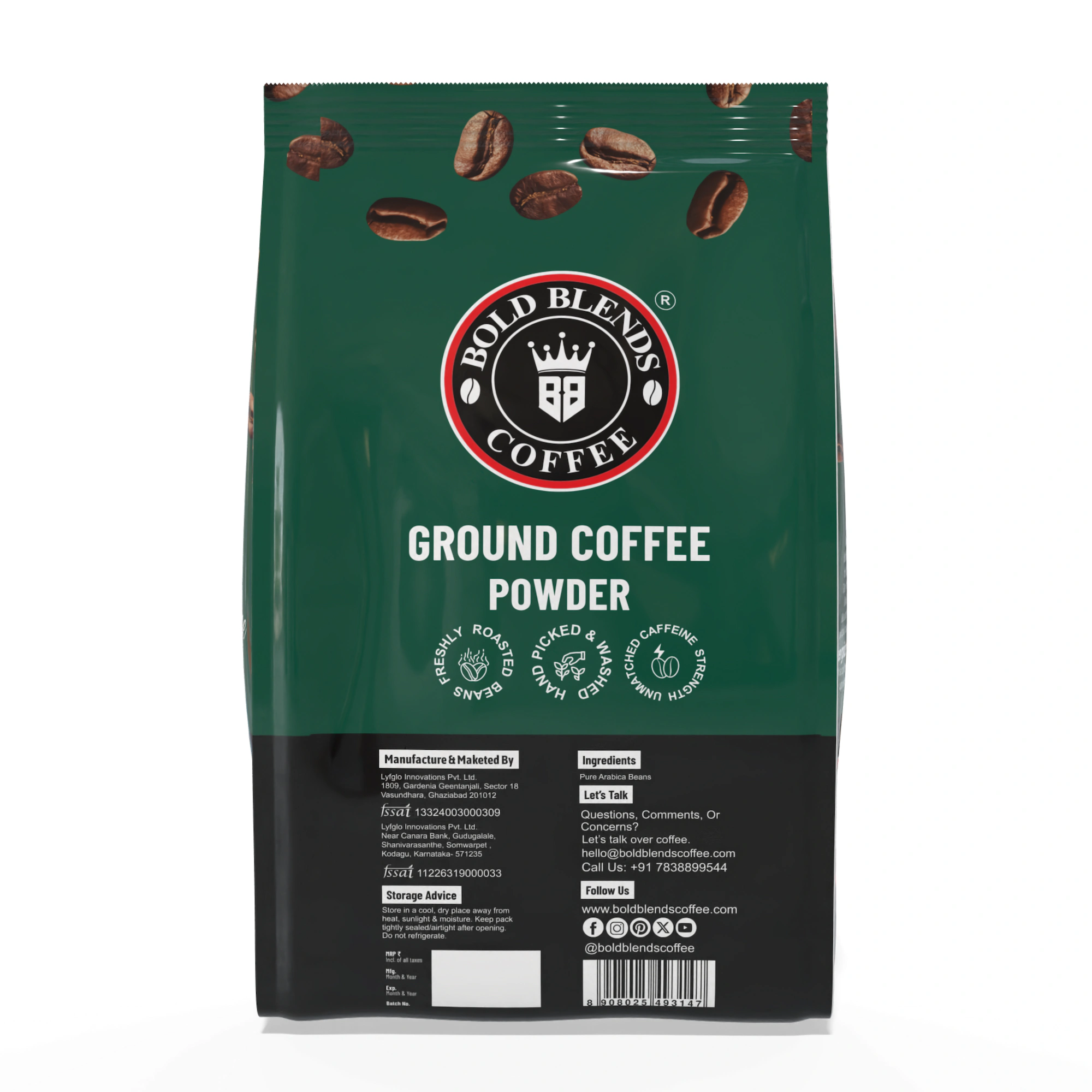 100% Arabica French Press I Coffee Powder 500g - Image 2