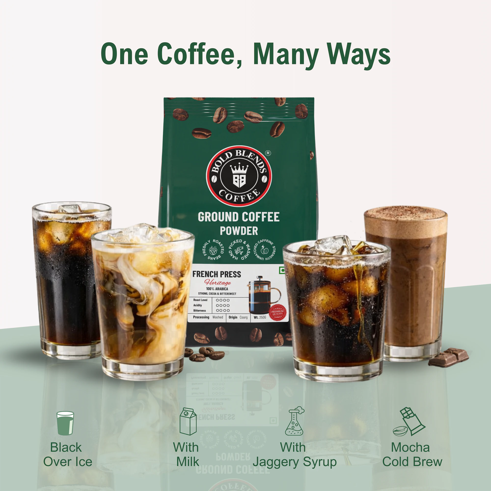 100% Arabica French Press I Coffee Powder 500g - Image 8