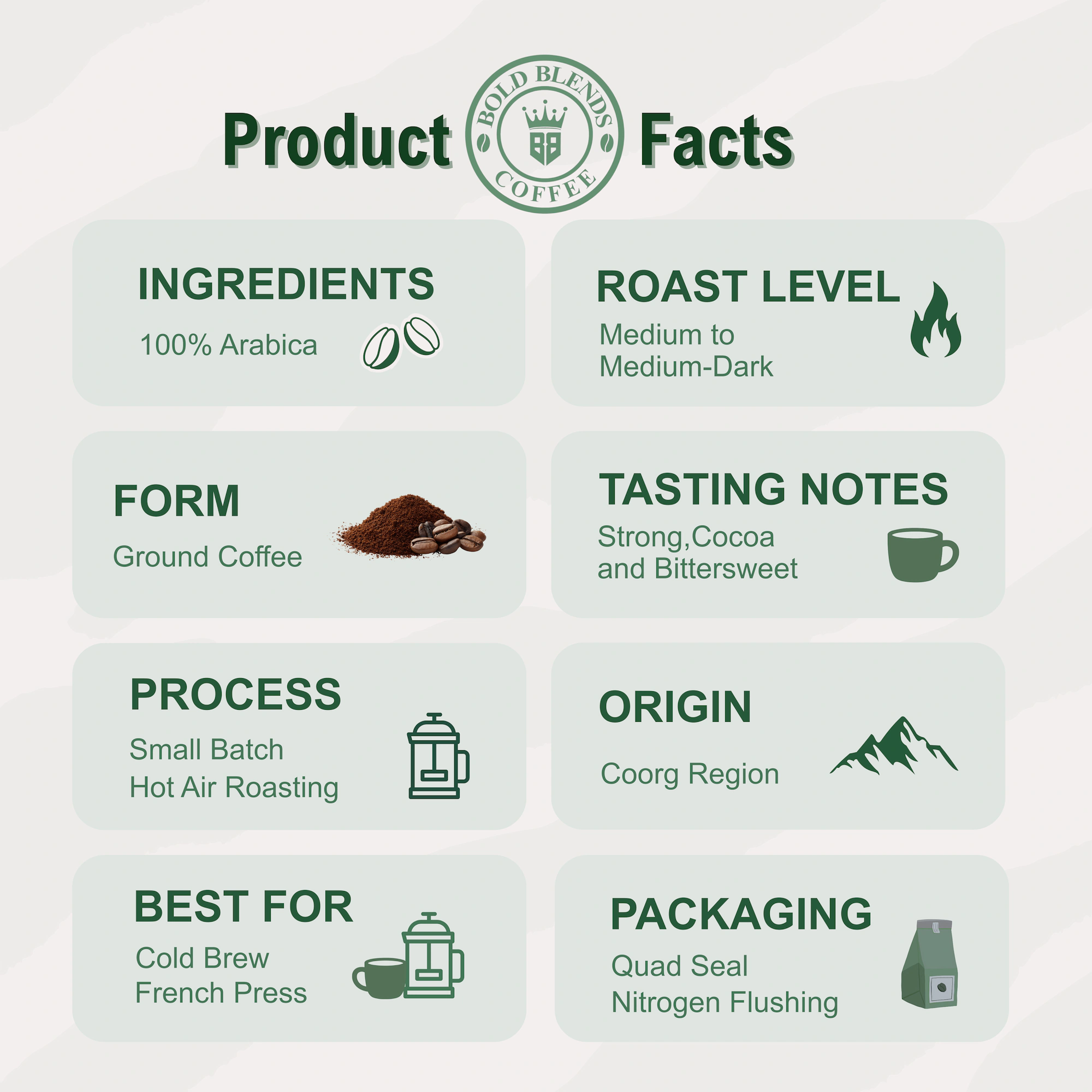 100% Arabica French Press I Coffee Powder 500g - Image 9