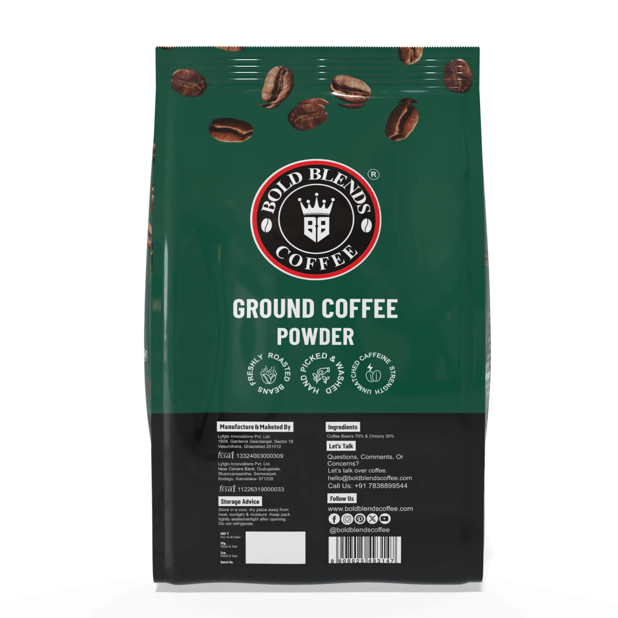 South Indian (Heritage) I Filter Coffee 70:30 Blend 500g 4 South Indian (Heritage) I Filter Coffee 70:30 Blend 500g - Image 4